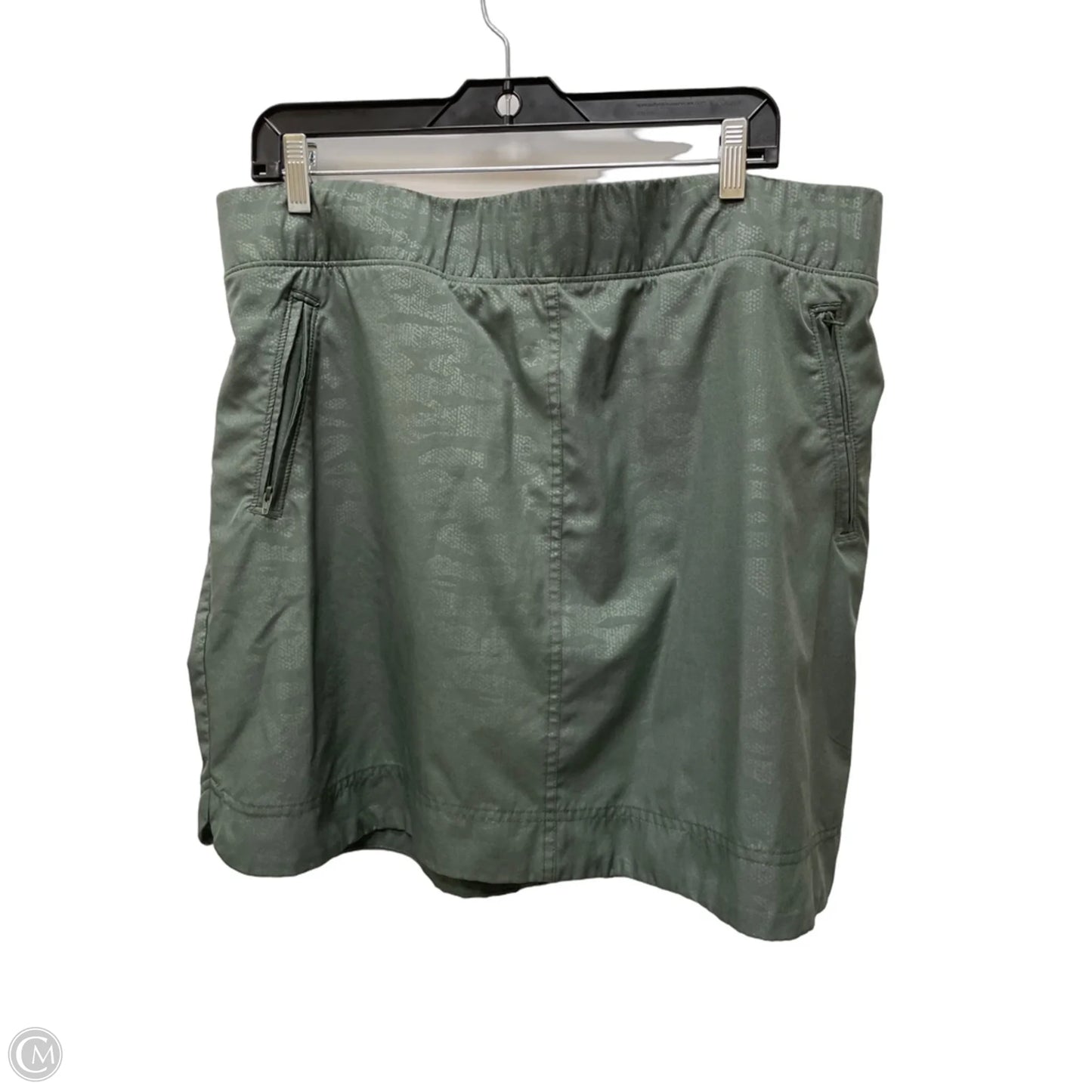 Skort By Orvis In Green, Size: 20
