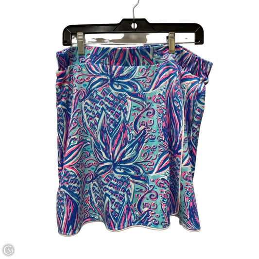 Skort By Lulu B In Geometric Pattern, Size: 16