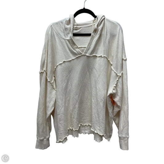 Tunic Long Sleeve By Lucky Brand In Cream, Size: 2x
