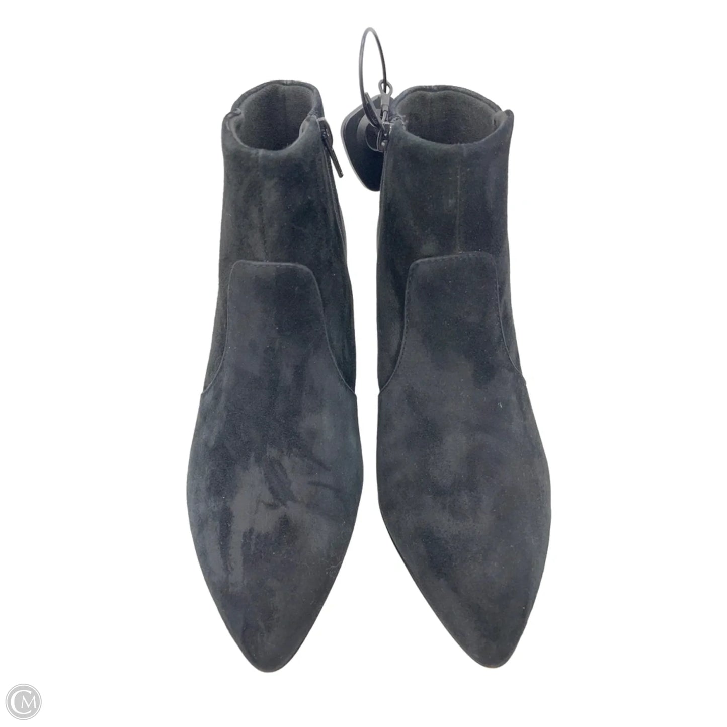 Boots Ankle Heels By Clarks In Black, Size: 7.5