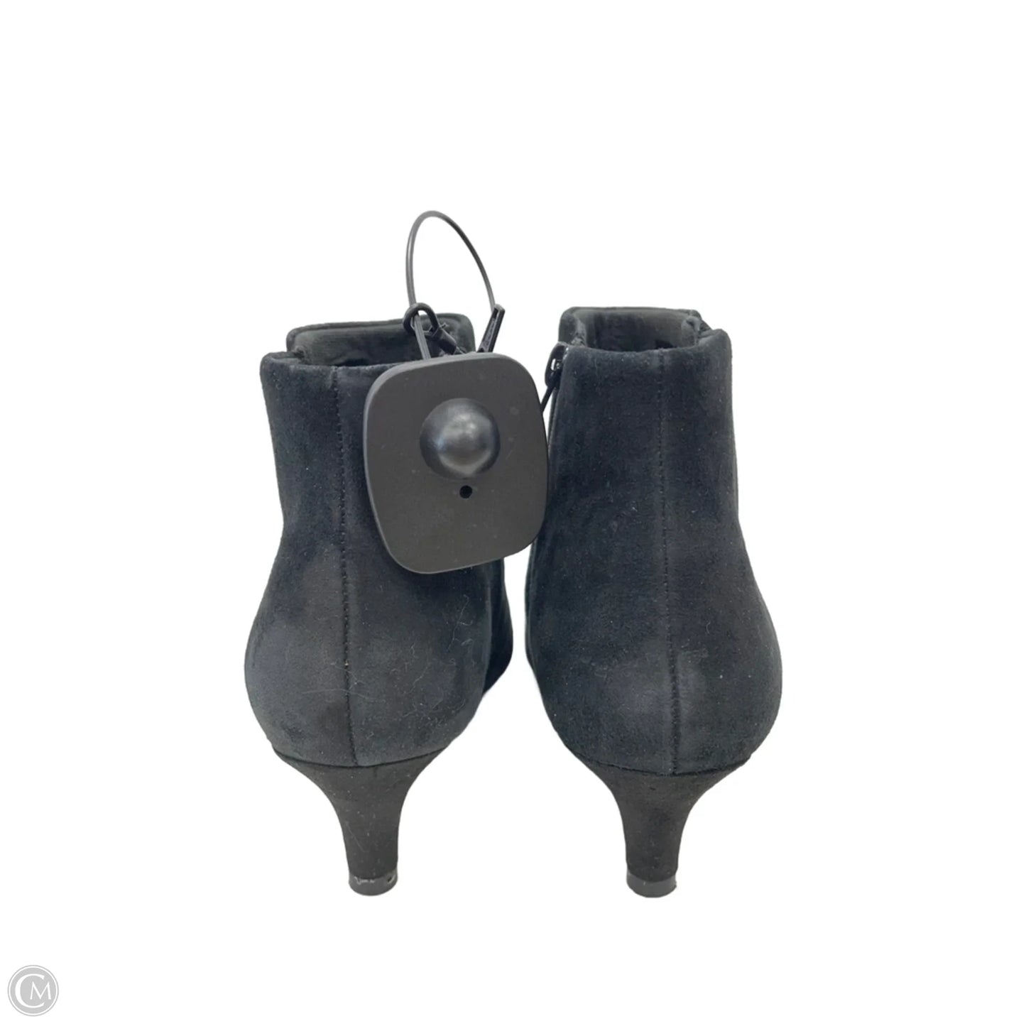 Boots Ankle Heels By Clarks In Black, Size: 7.5