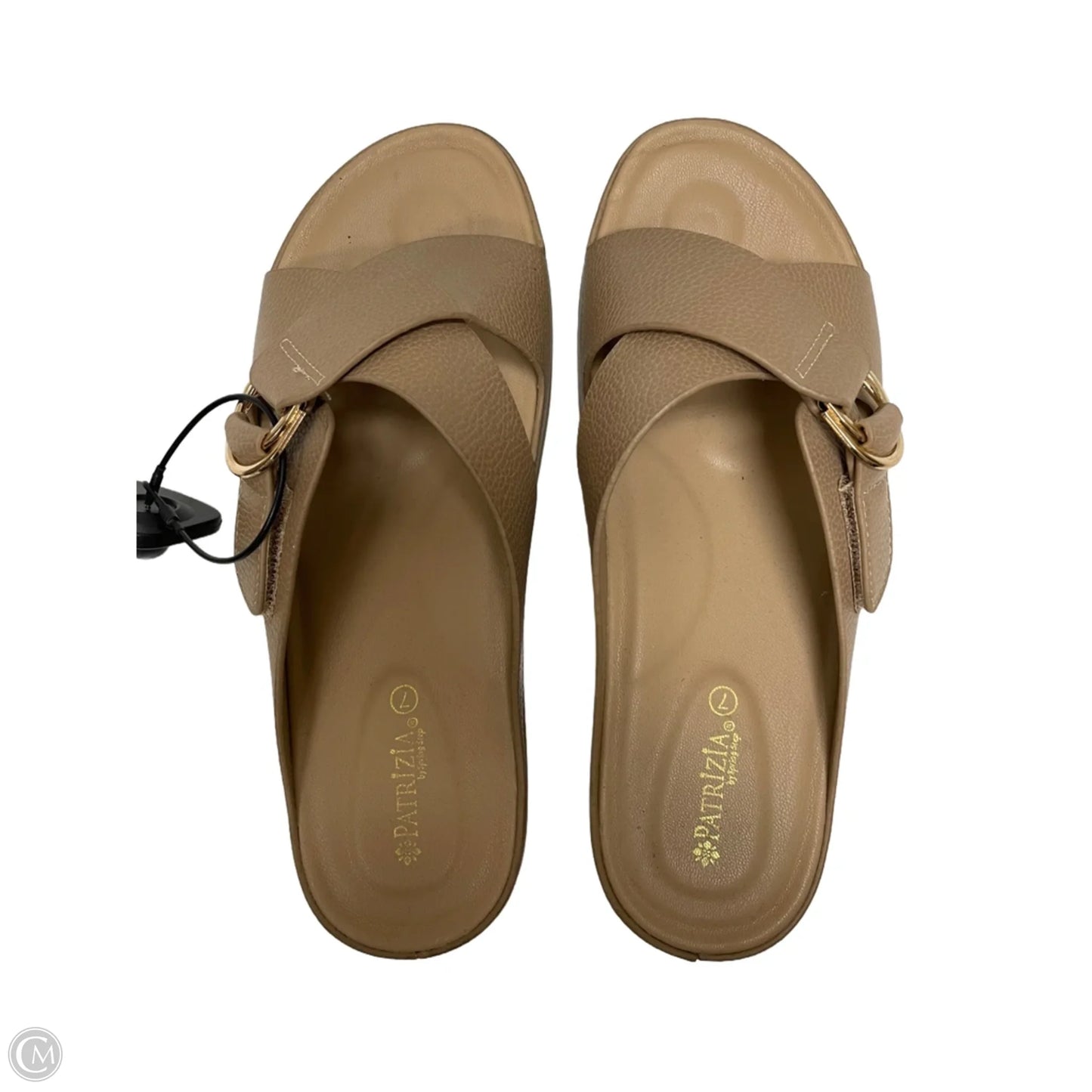 Sandals Flats By Cmc In Tan, Size: 7