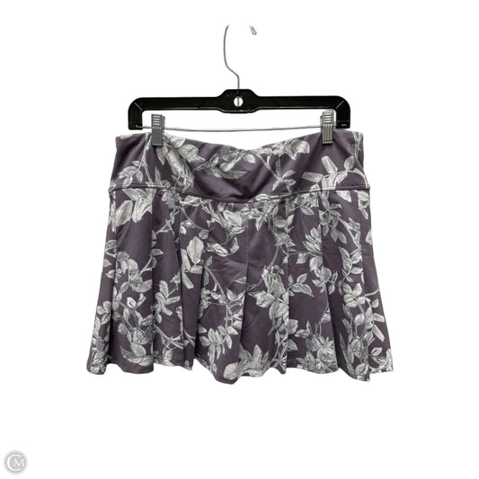 Skort By Cmc In Floral Print, Size: 16