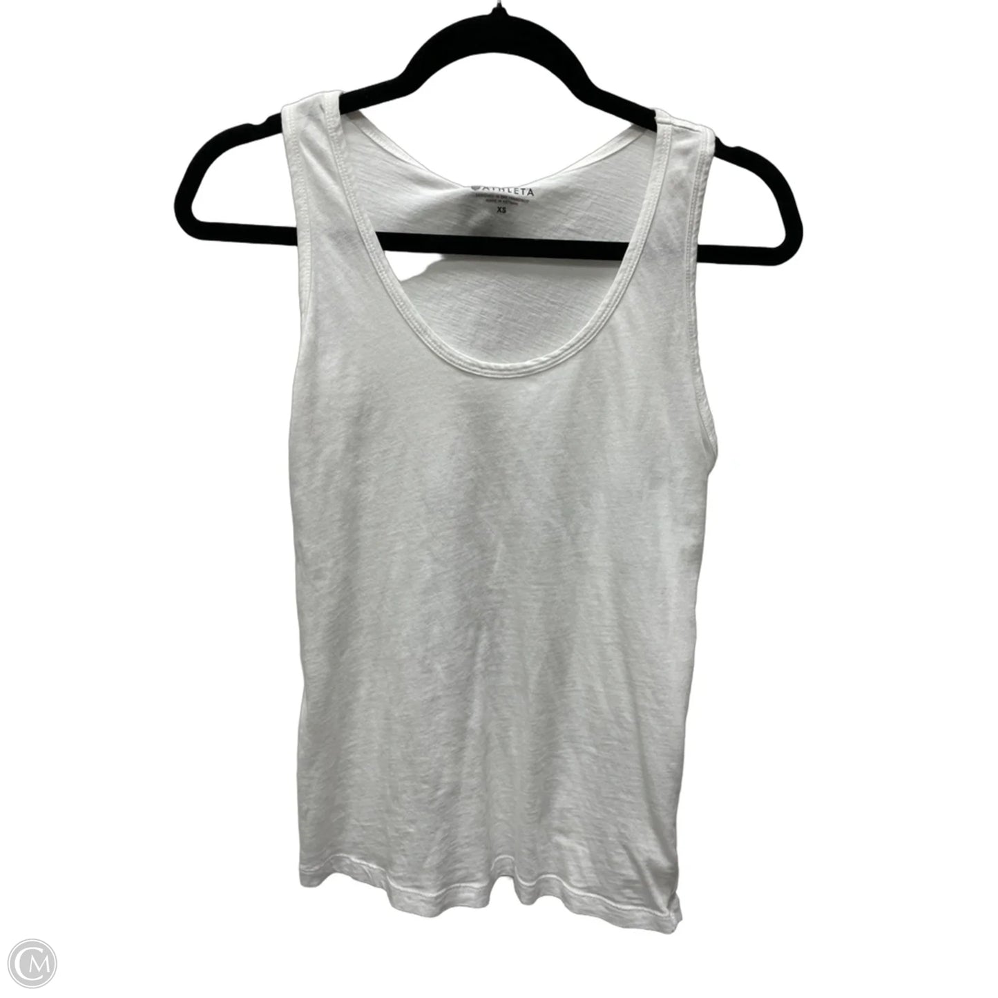 Athletic Tank Top By Athleta In White, Size: Xs
