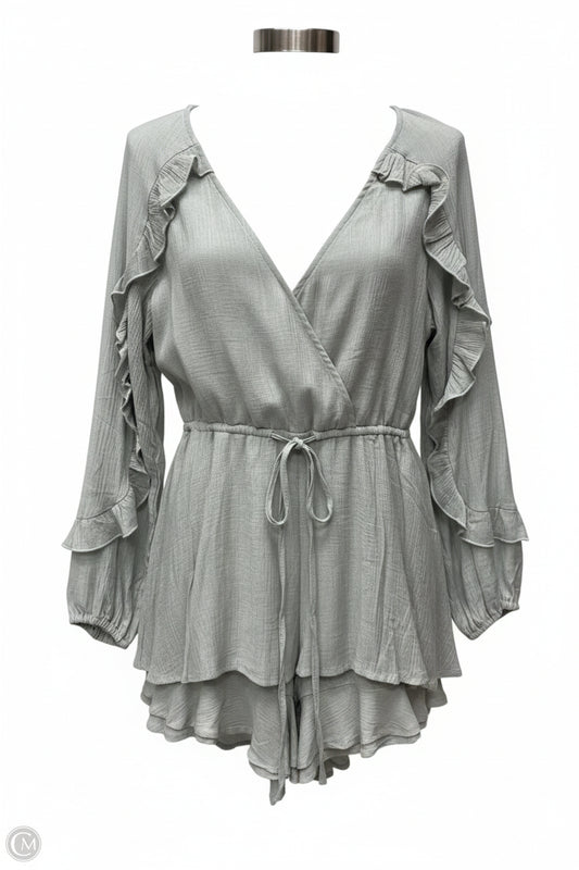 Romper By &merci In Green, Size: S