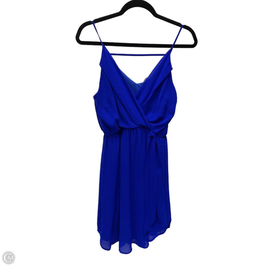 Dress Party Short By Clothes Mentor In Blue, Size: M