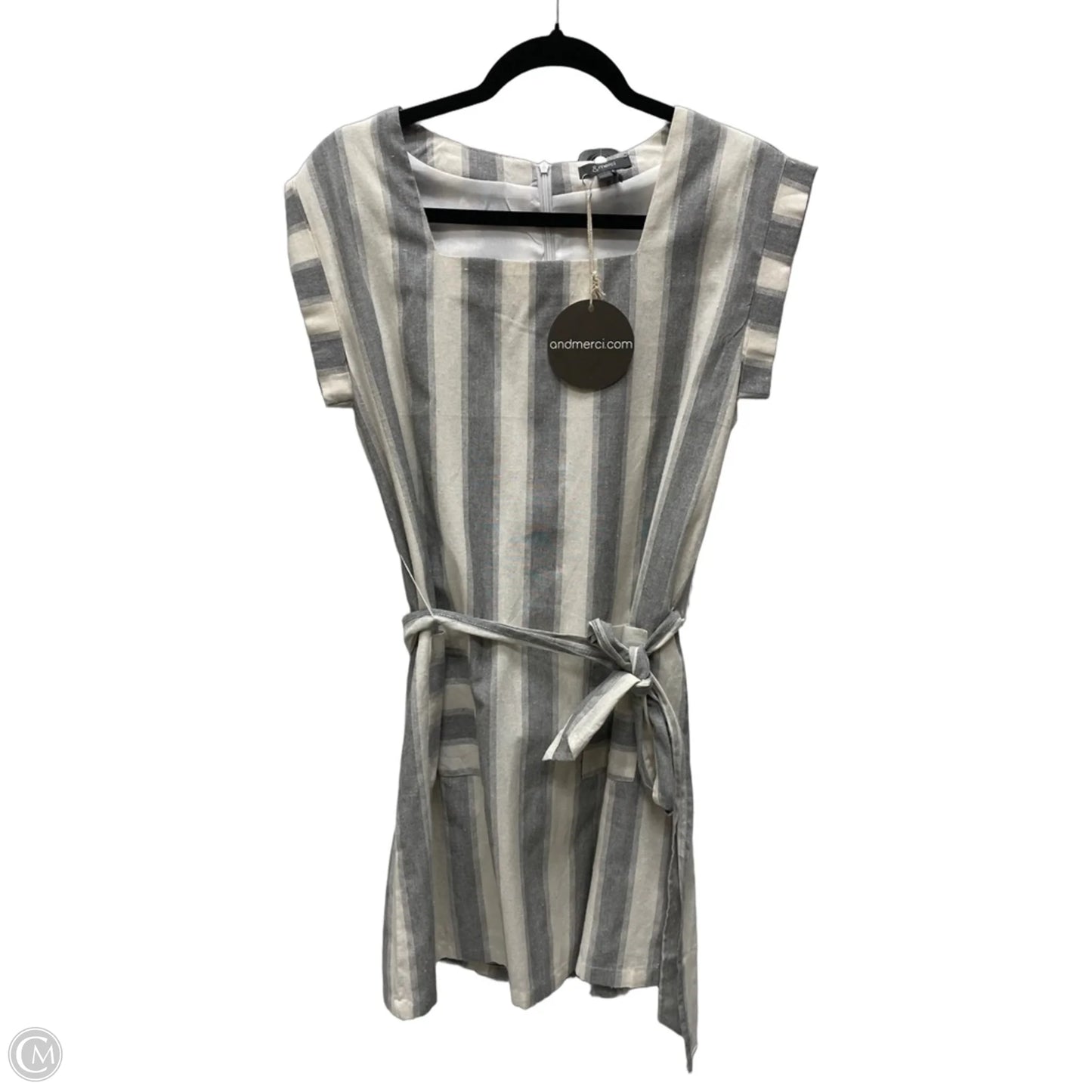 Dress Casual Short By &merci In Striped Pattern, Size: M