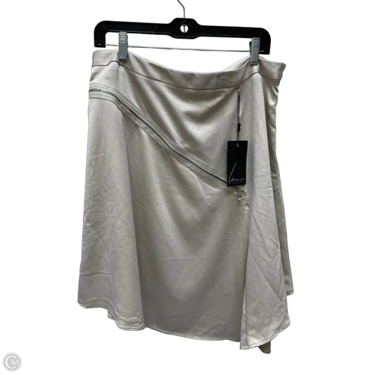 Skirt Mini & Short By Lane Bryant In Tan, Size: 14