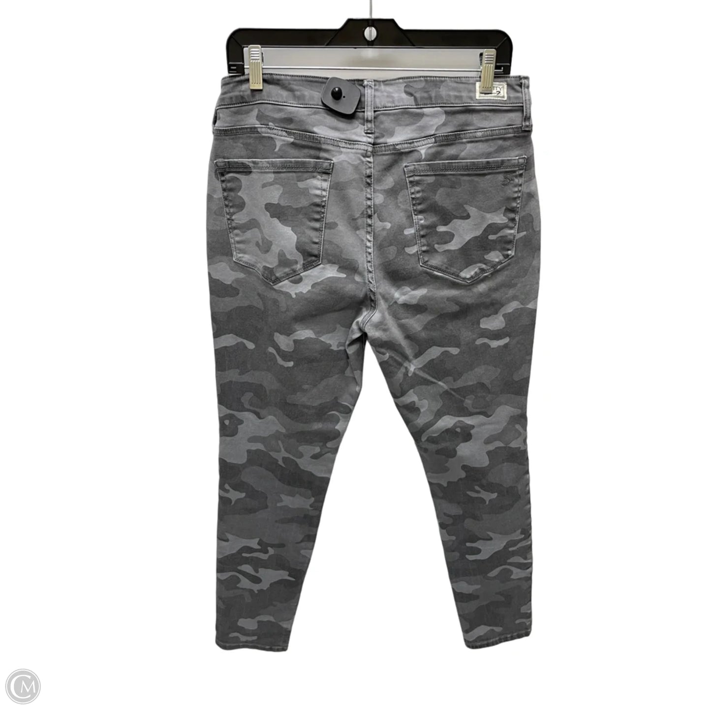 Jeans Skinny By Seven 7 In Camouflage Print, Size: 12