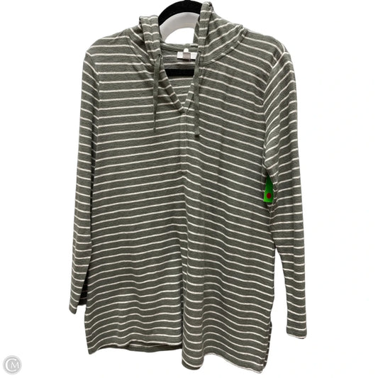 Top Long Sleeve By J. Jill In Striped Pattern, Size: S