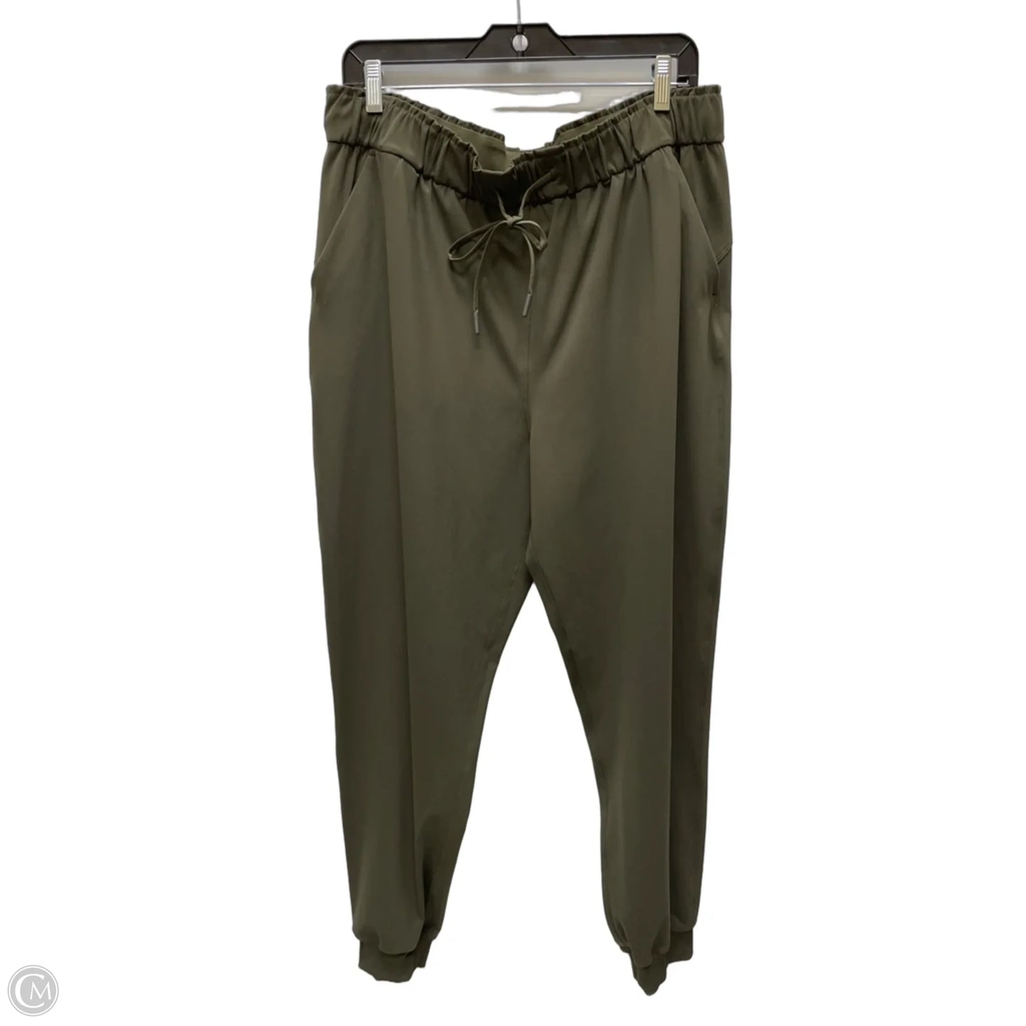 Athletic Pants By Lululemon In Green, Size: 14