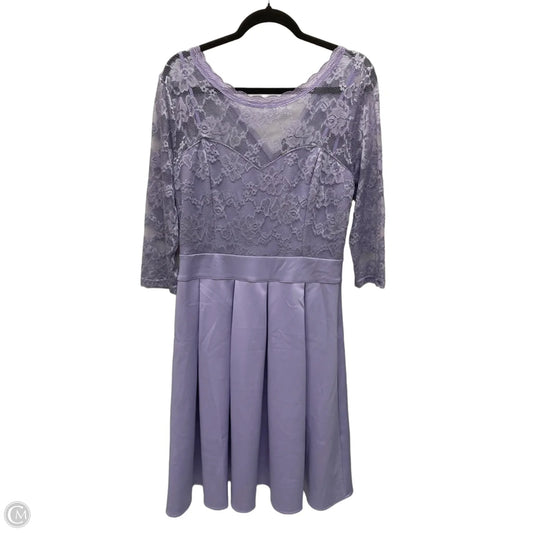 Dress Work By Cmc In Purple, Size: Xl