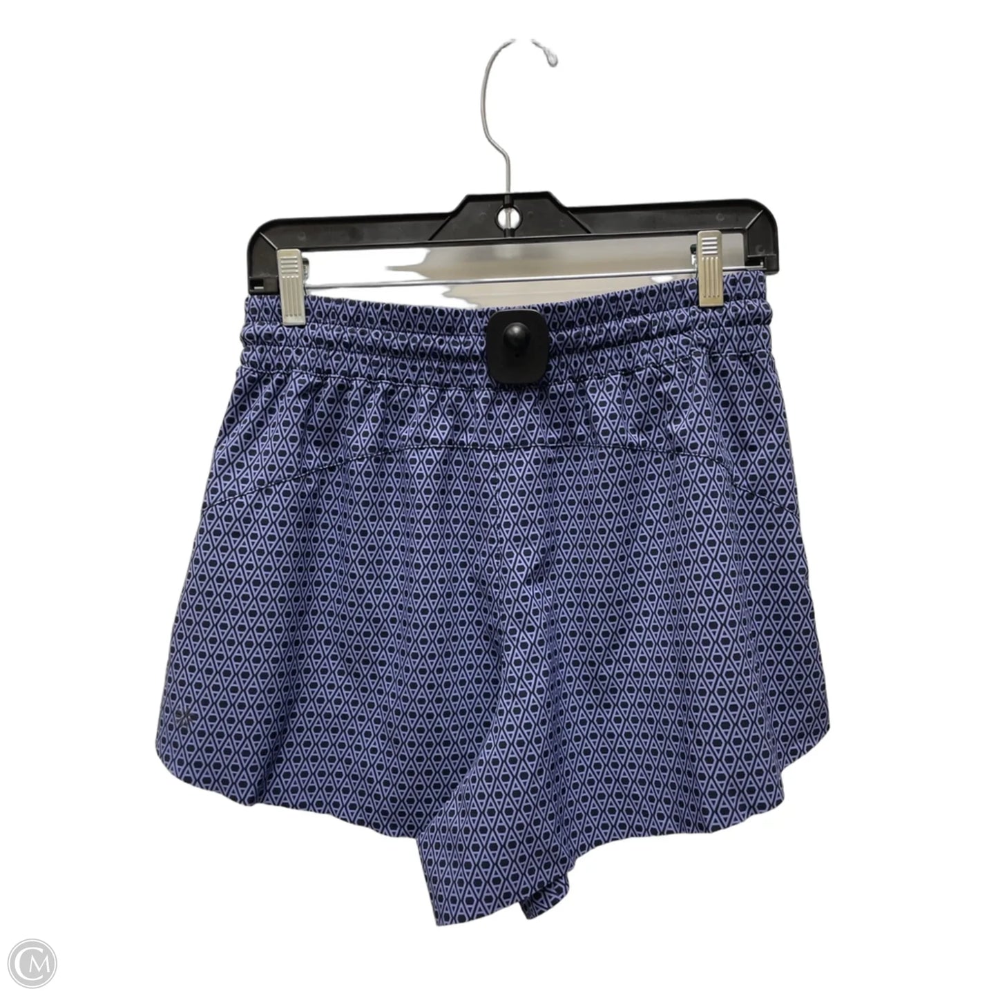Athletic Shorts By Athleta In Black & Blue, Size: S