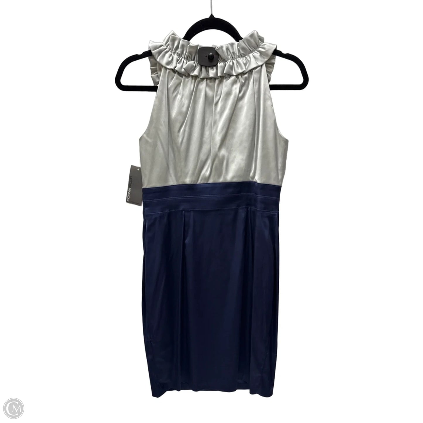 Dress Work By Donna Ricco In Navy, Size: M