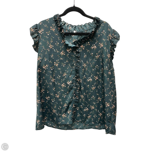 Blouse Sleeveless By Clothes Mentor In Floral Print, Size: 2x