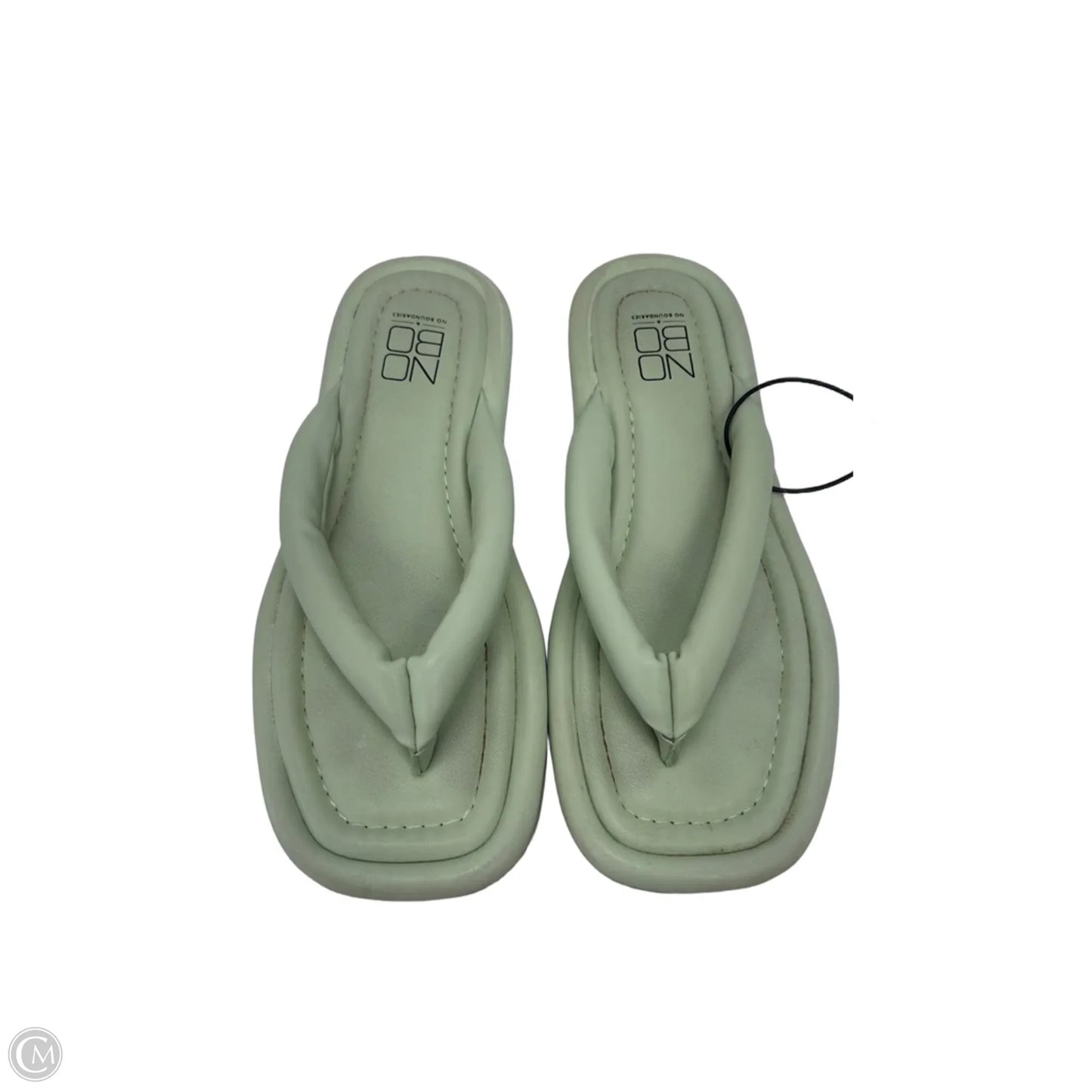 Sandals Flats By No Boundaries In Green, Size: 6