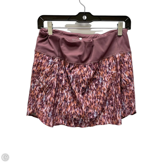 Athletic Skort By Athleta In Multi-colored, Size: M