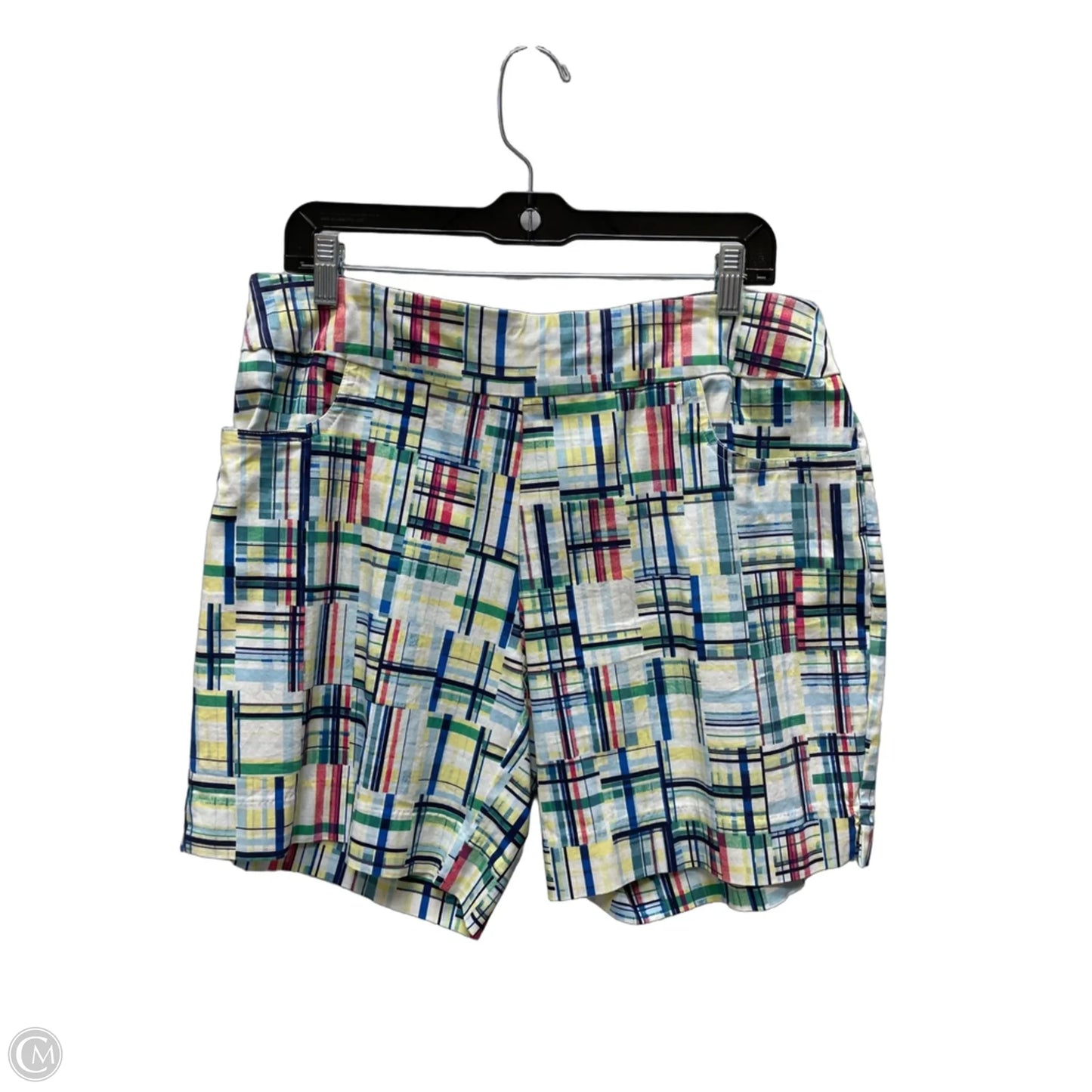 Shorts By Clothes Mentor In Plaid Pattern, Size: 16
