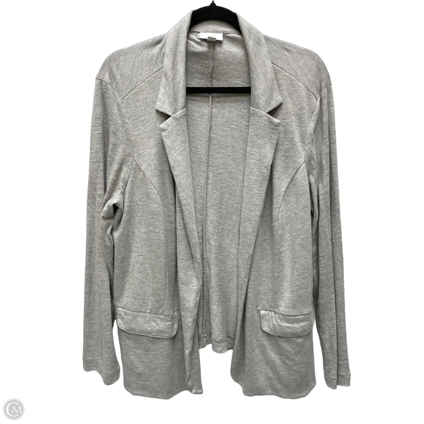 Blazer By J. Jill In Grey, Size: 1x