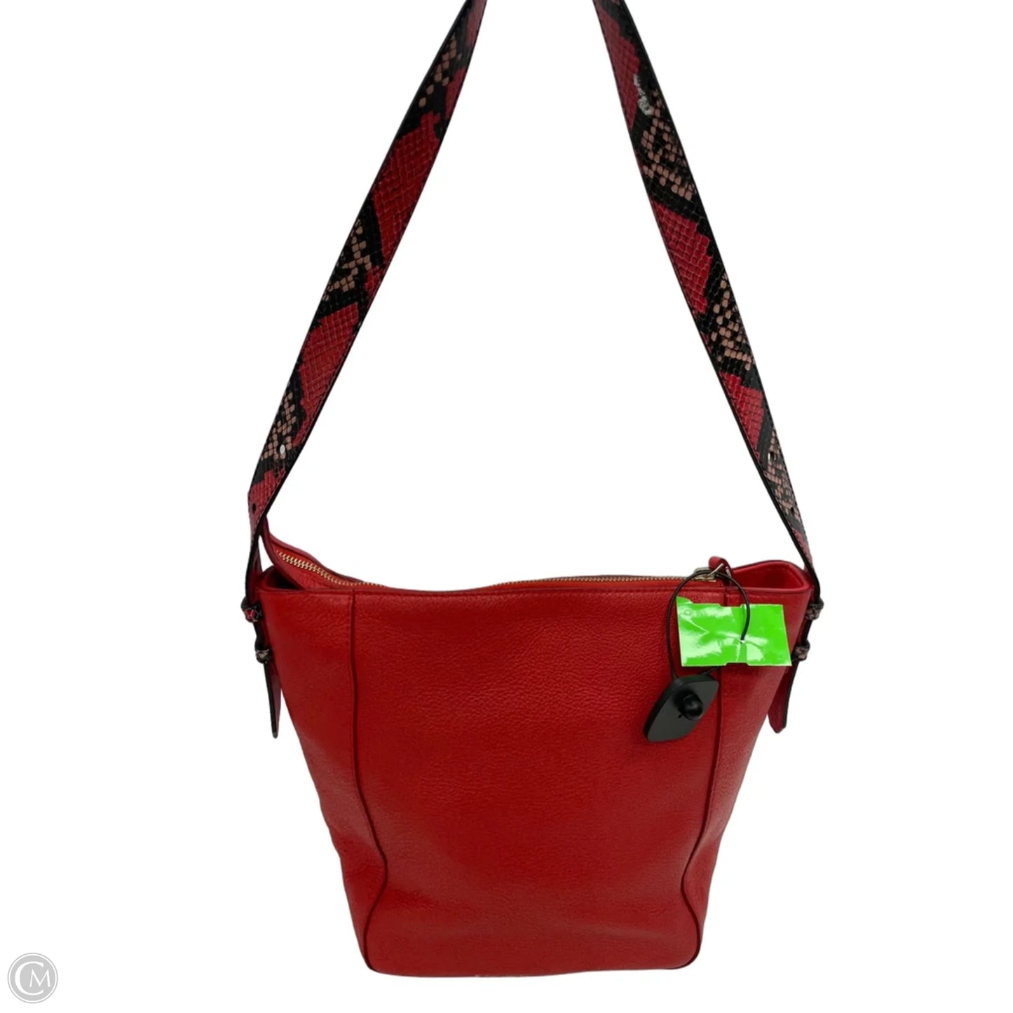 Handbag Leather By Etienne Aigner, Size: Medium