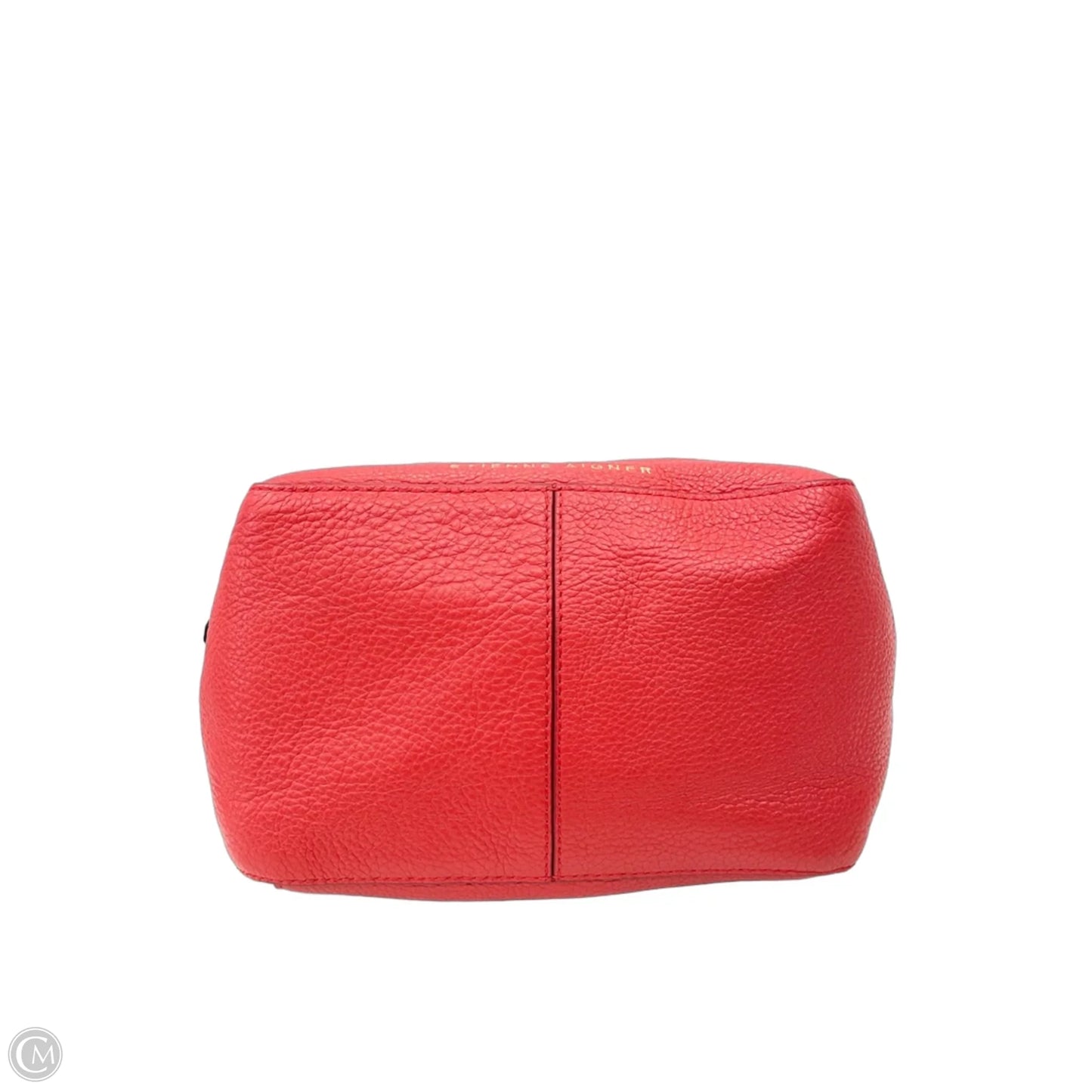 Handbag Leather By Etienne Aigner, Size: Medium