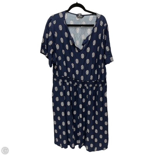 Dress Casual Short By Bloomchic In Floral Print, Size: 4x