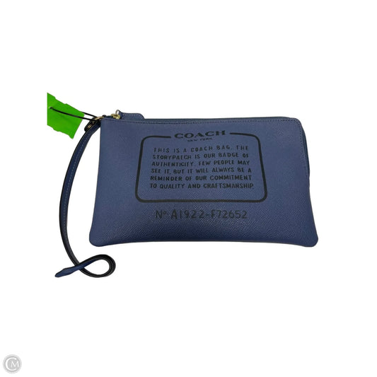Wristlet Designer By Coach, Size: Small