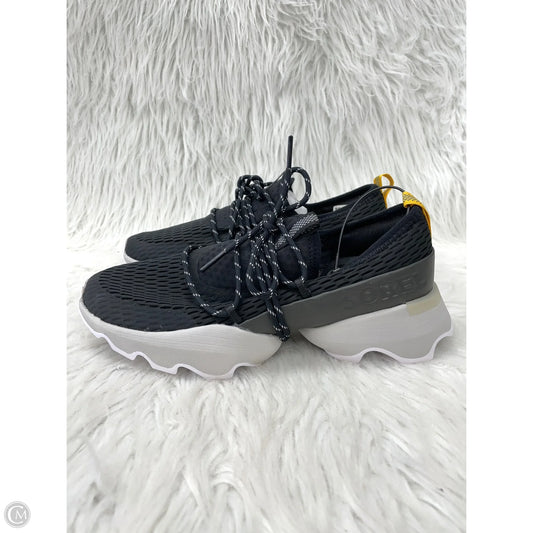 Shoes Athletic By Sorel In Black & White, Size: 7