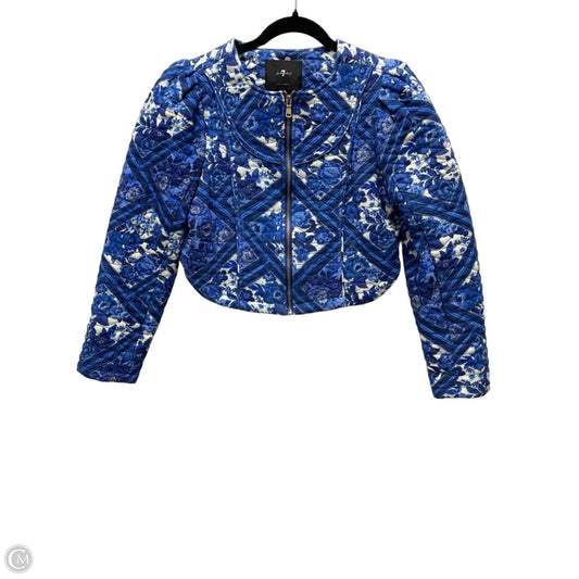 Jacket Other By 7 For All Mankind In Floral Print, Size: S