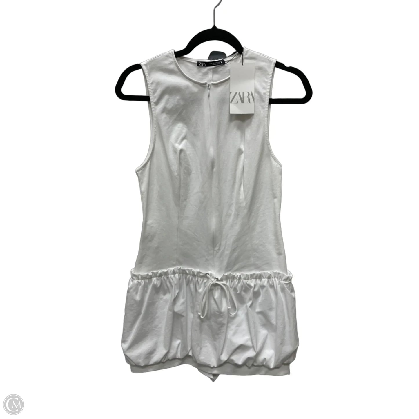 Romper By Zara In White, Size: M