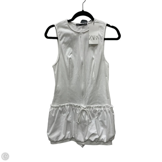 Romper By Zara In White, Size: M