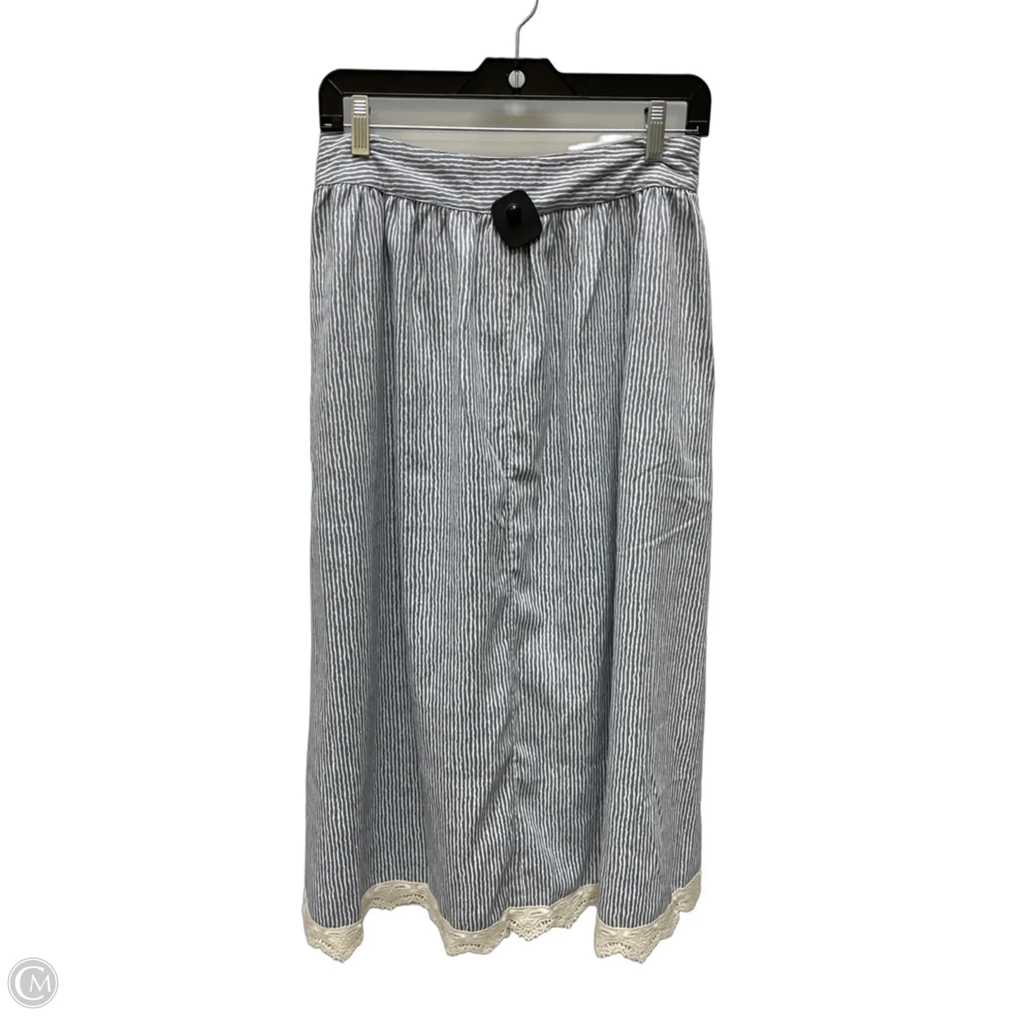 Skirt Midi By Umgee In Striped Pattern, Size: 4