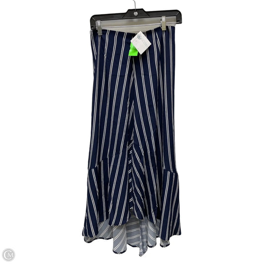 Skirt Midi By Shein In Striped Pattern, Size: 4
