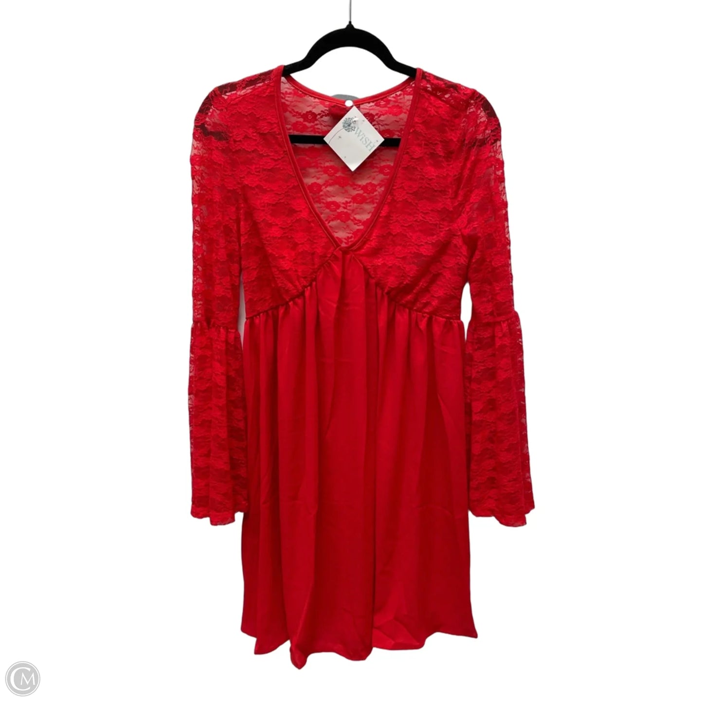 Dress Casual Short By Shein In Red, Size: M