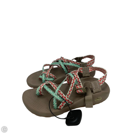 Sandals Flats By Chacos In Multi-colored, Size: 9