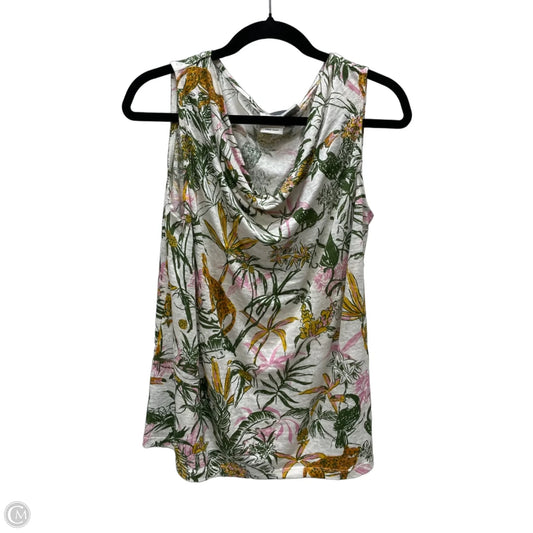 Top Short Sleeve By Rachel Zoe In Floral Print, Size: L