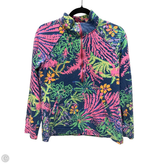 Top Long Sleeve Designer By Lilly Pulitzer In Floral Print, Size: S