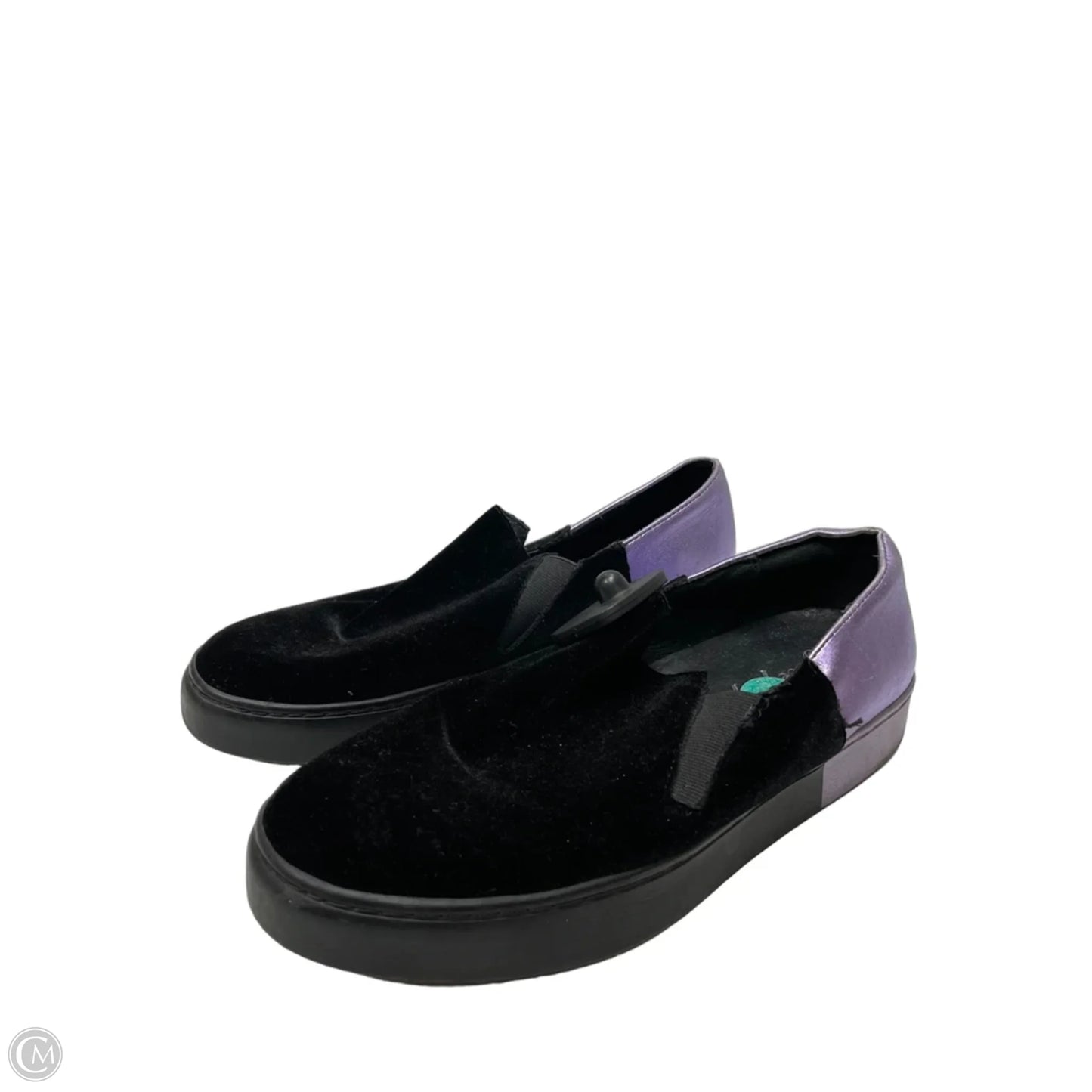 Shoes Flats By Free People In Black & Purple, Size: 8.5