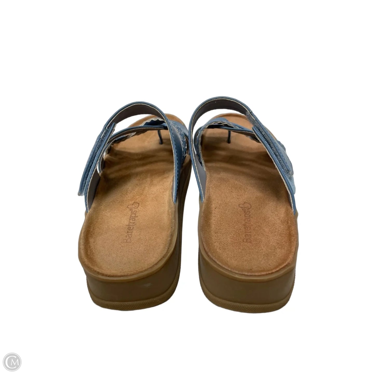 Sandals Flats By Bare Traps In Blue, Size: 6