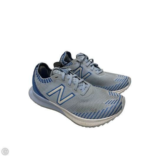 Shoes Athletic By New Balance In Blue & White, Size: 7.5