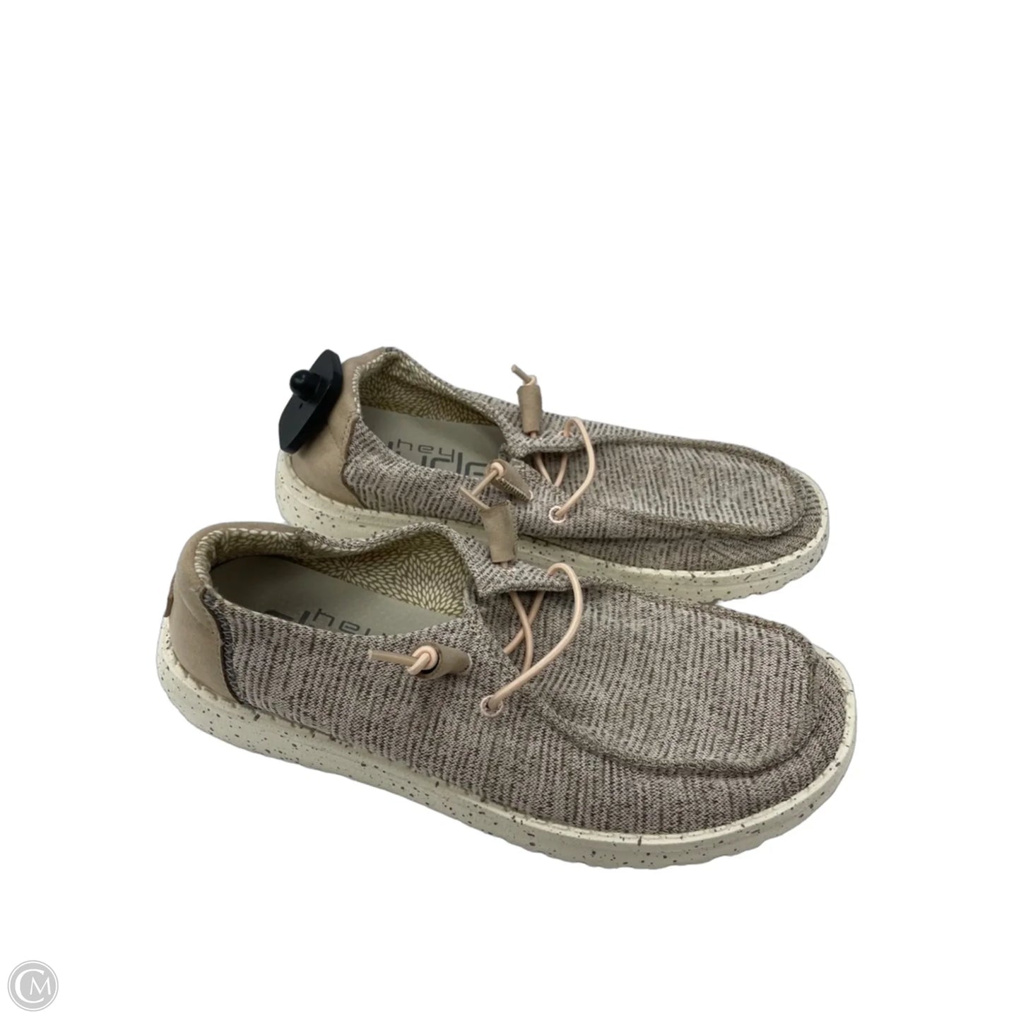 Shoes Flats By Hey Dude In Tan, Size: 7