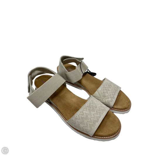 Sandals Flats By Skechers In Tan, Size: 11
