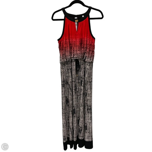 Dress Casual Maxi By Calvin Klein In Multi-colored, Size: M