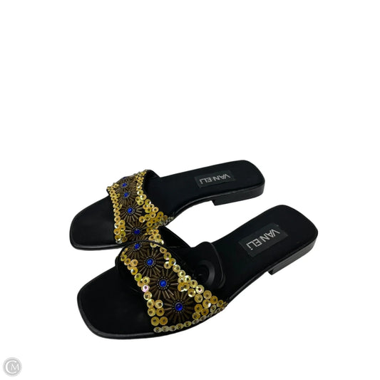 Sandals Flats By Vaneli In Multi-colored, Size: 6.5