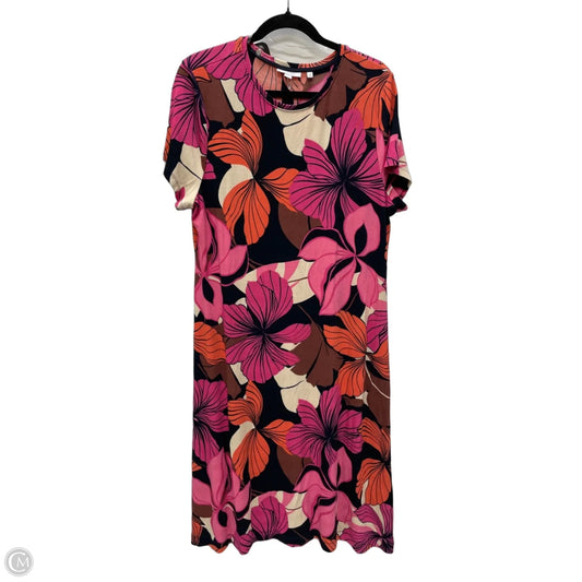 Dress Casual Maxi By Chicos In Floral Print, Size: Xl