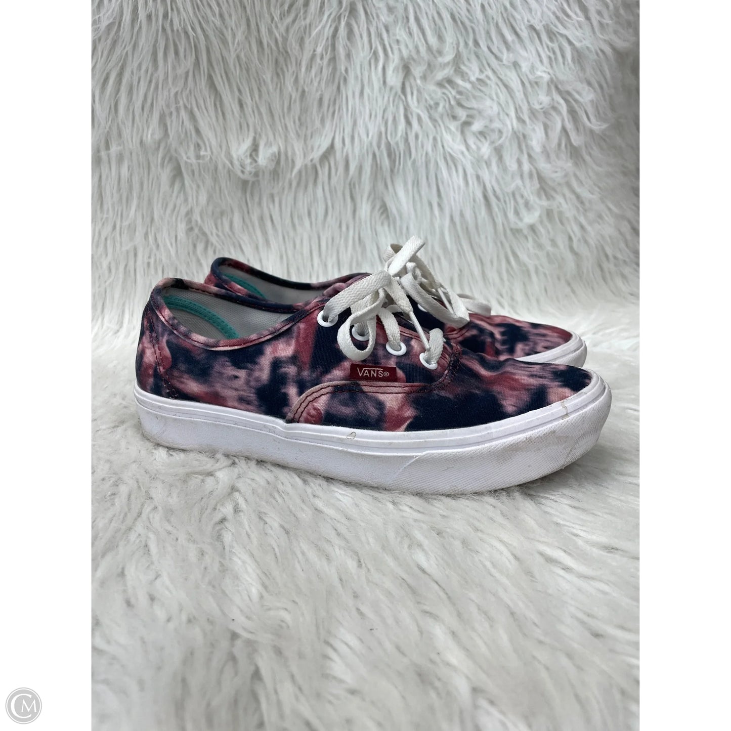 Shoes Sneakers By Vans In Tie Dye Print, Size: 6.5