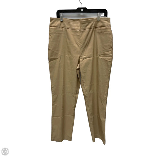 Pants Dress By Kim Rogers In Tan, Size: 16
