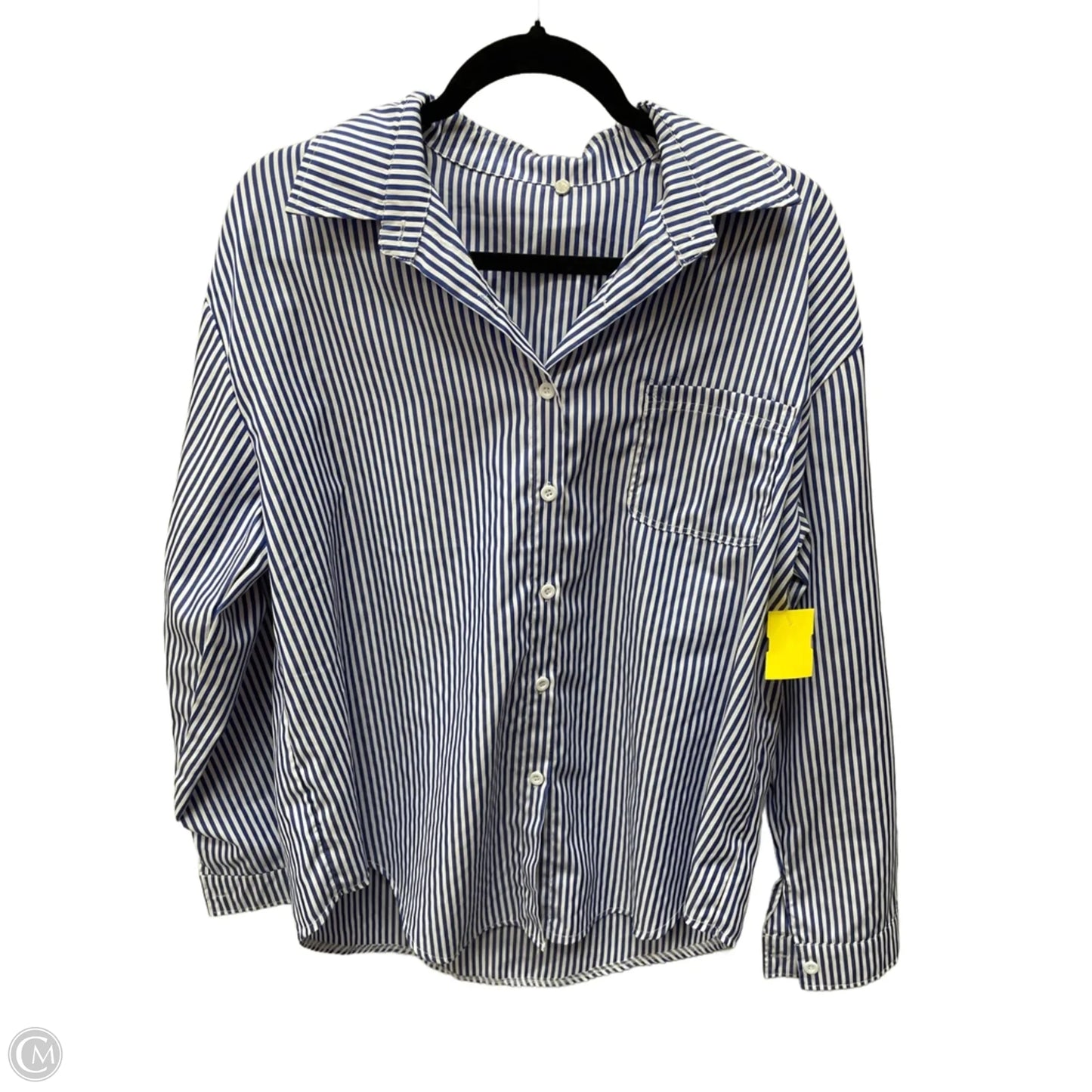 Top Long Sleeve By Clothes Mentor In Striped Pattern, Size: 2x