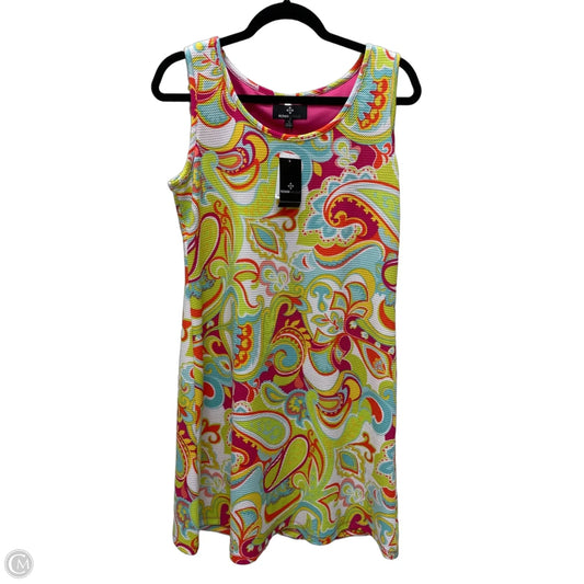 Dress Casual Short By Ronnie Nicole In Floral Print, Size: L