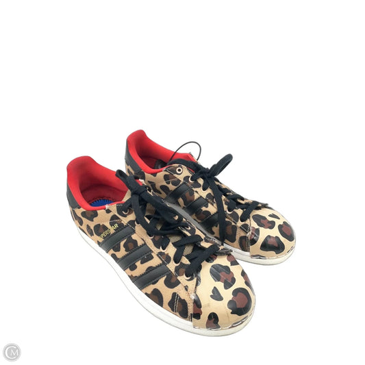 Shoes Sneakers By Adidas In Animal Print, Size: 7